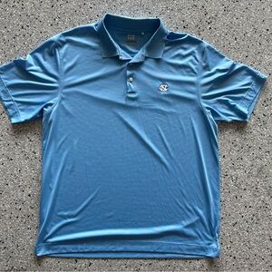 Cutter & Buck North Carolina Tar Heels Blue Performance Golf Polo